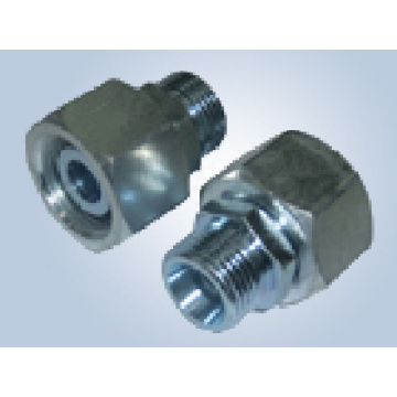 Metric Thread Bite Type Tube Fittings Replace Parker Fittings and Eaton Fittings (REDUCER TUBE ADAPTOR WITH SWIVEL NUT)